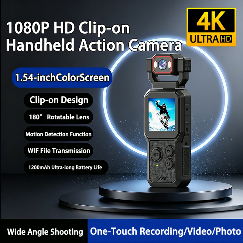 Sports Equipment In Spanish - Спортивная камера 4K с 1,54-дюймовым CMOS-сенсором