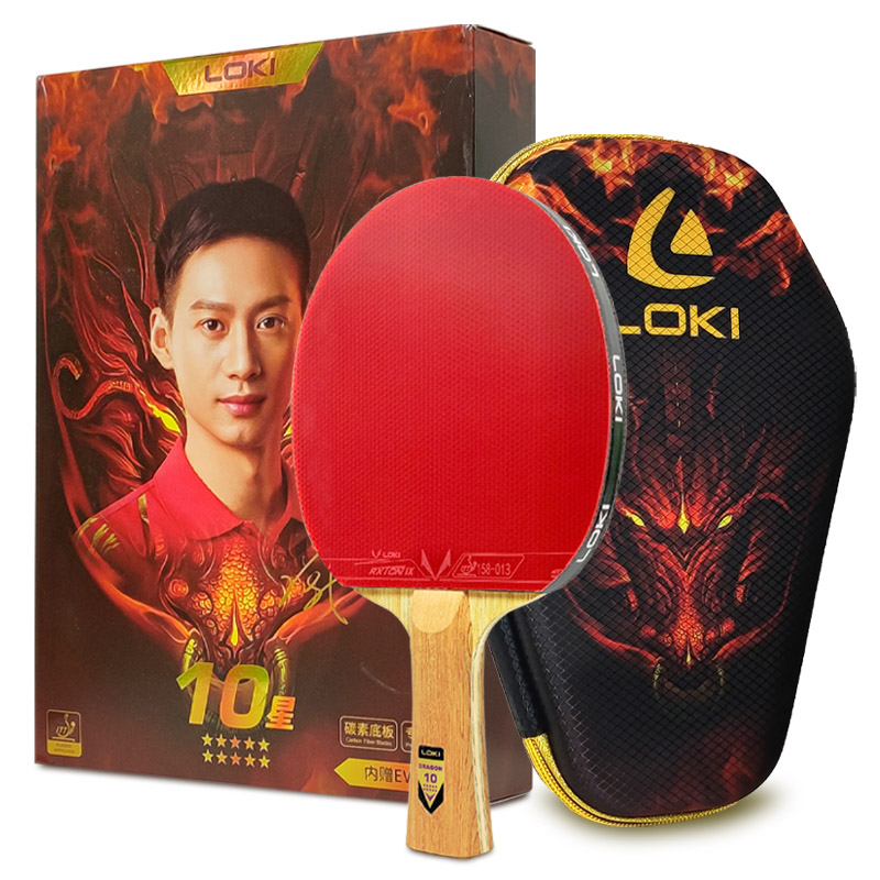 Badminton Racket Carbon - Оригинальная ракетка для настольного тенниса LOKI,