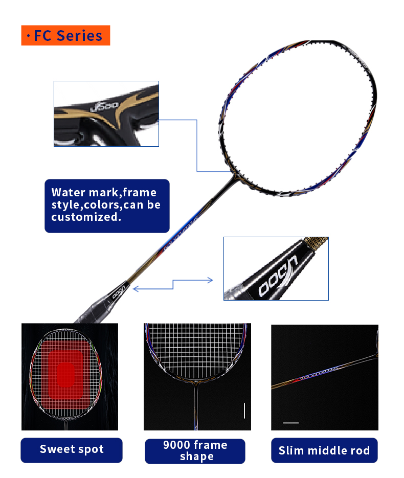 Ракетка для бадминтона G5 из у – обзор и цена Badminton Racket Carbon