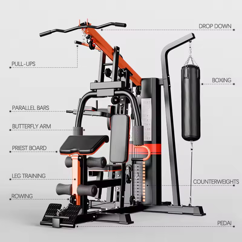 Трехместный комплексный тренаж – обзор и цена Sports Equipment United