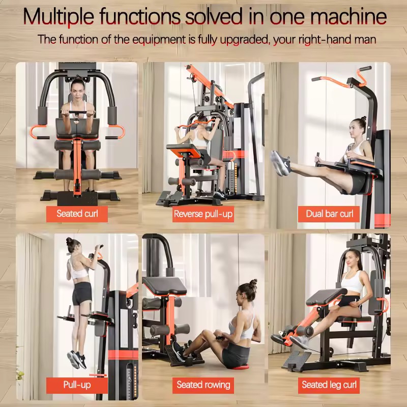 Трехместный комплексный тренаж – обзор и цена Sports Equipment United